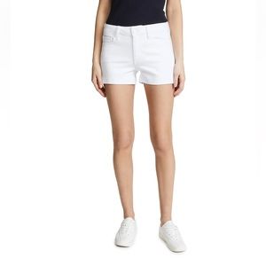 NWT PAIGE Jimmy Jimmy White Denim Shorts (size 27)